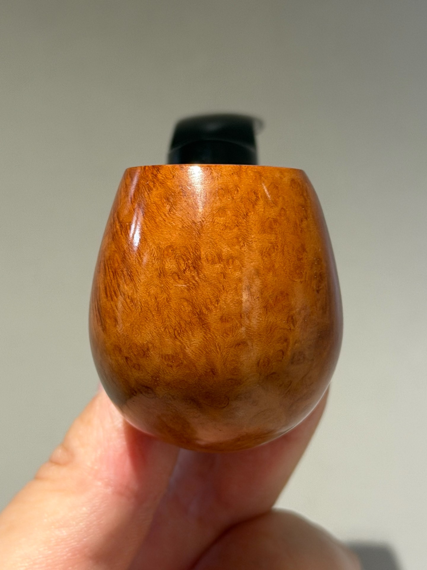 Italian Imported Briar Compact Apple Pipe | Handmade Classic Briar Pipe