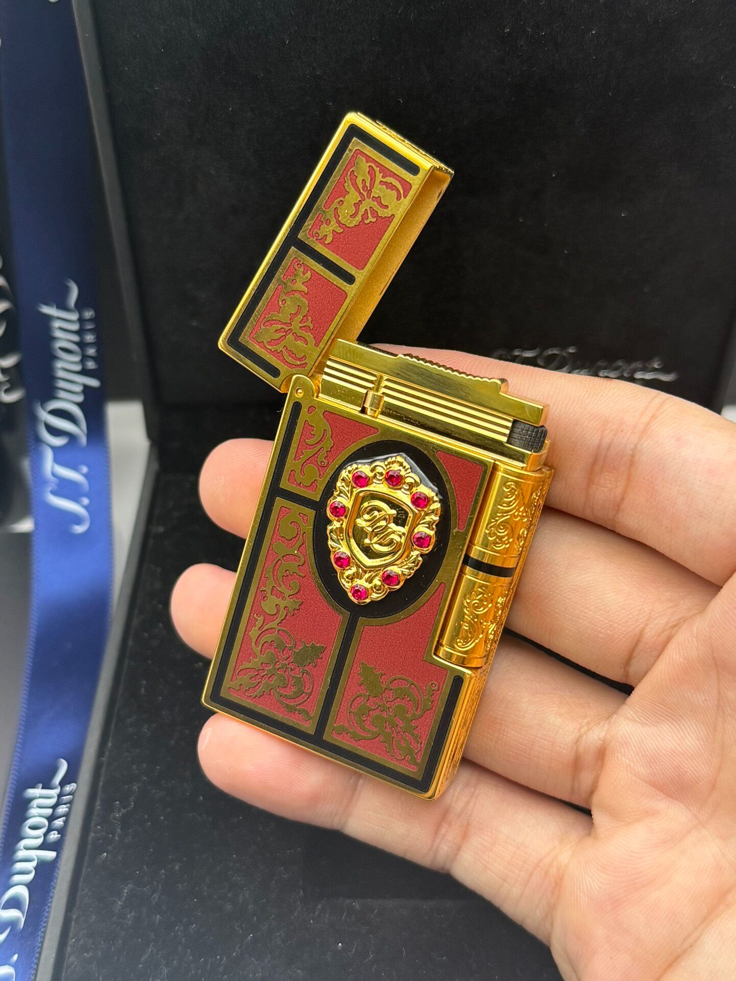 Second Empire Prestige Limited Edition Dual Flame Luxury Brass Lighter