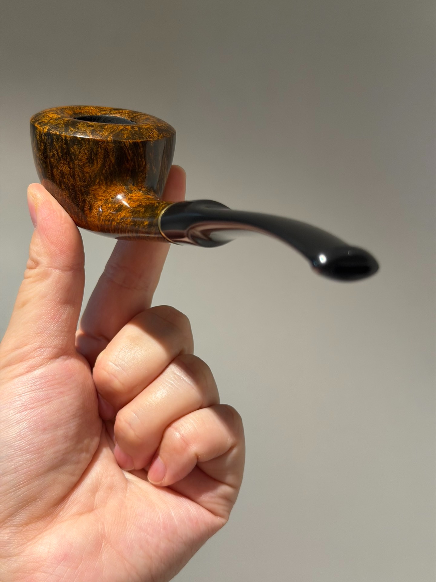 Italian Imported Briar Danish 86 Pipe | Handmade Classic 3 mm Briar Pipe