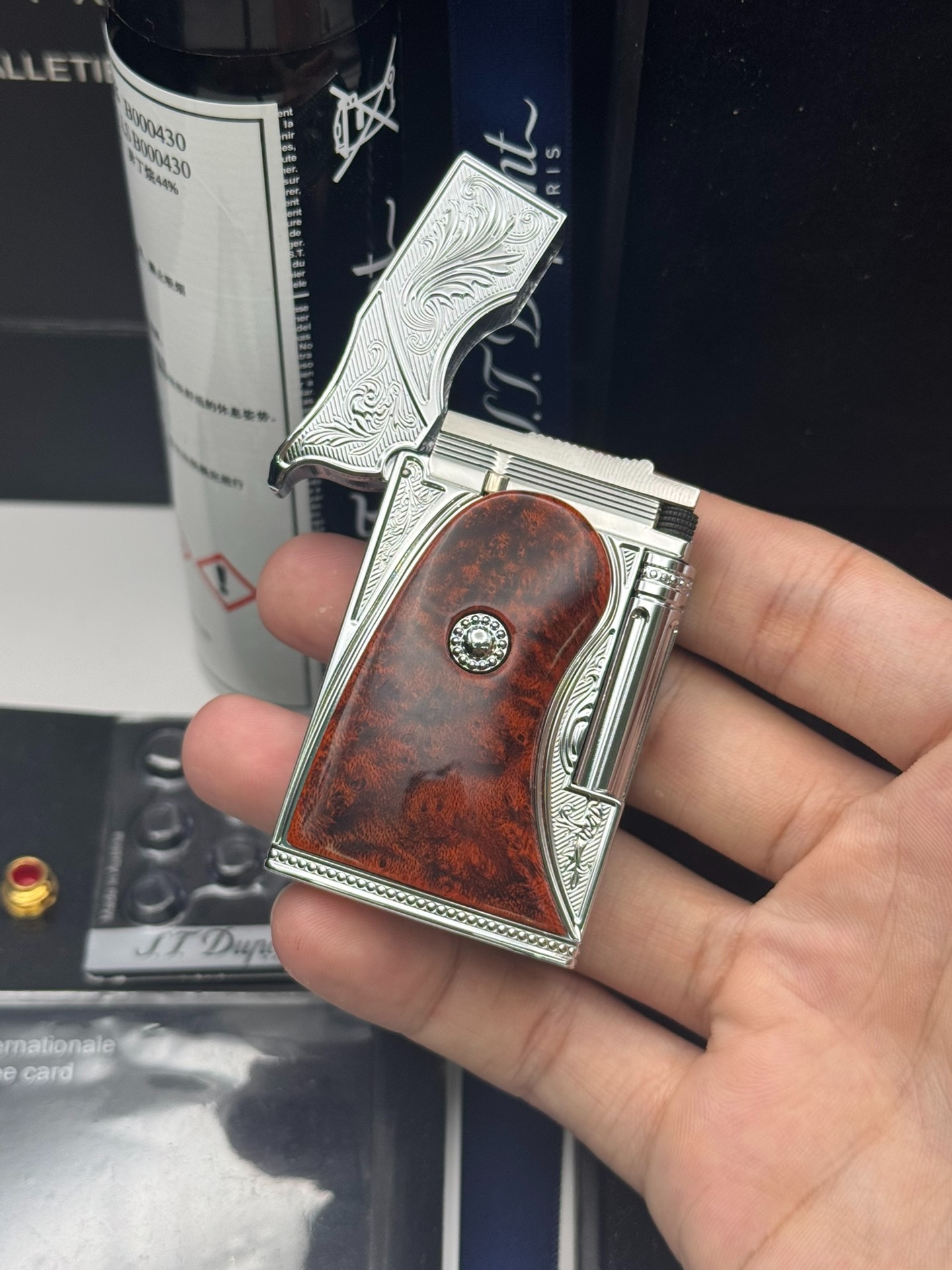 ST Dupont Ligne 2 Conquer the West Prestige Dual Flame Butane Lighter | 2026 Limited Edition