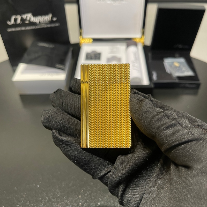 S.T. Dupont Ligne 2 Diamond Head Palladium Lighter