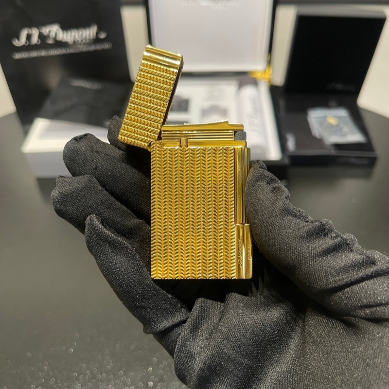 S.T. Dupont Ligne 2 Diamond Head Palladium Lighter