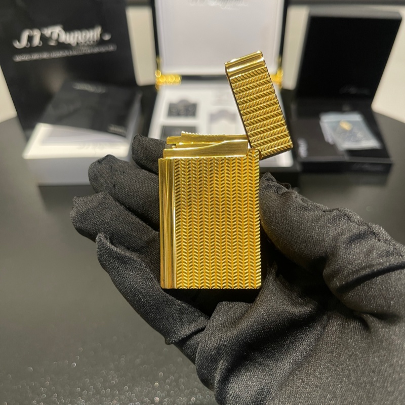S.T. Dupont Ligne 2 Diamond Head Palladium Lighter