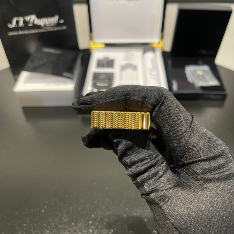 S.T. Dupont Ligne 2 Diamond Head Palladium Lighter
