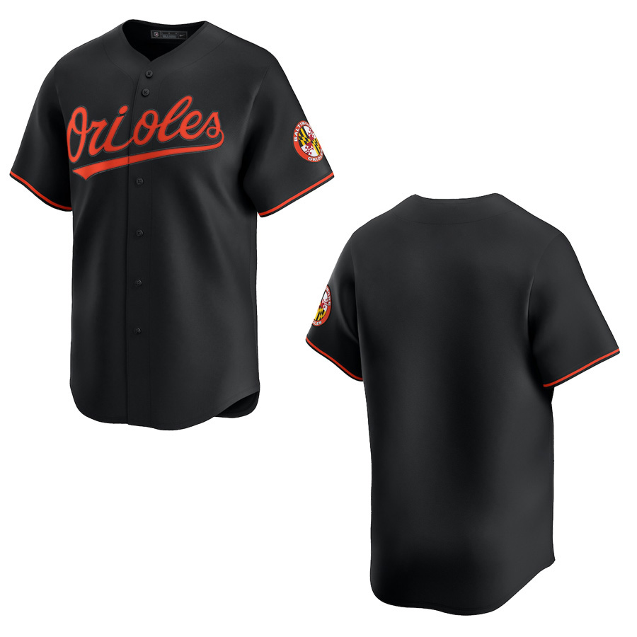 Custom White Orange Black Baseball Jersey T-shirt