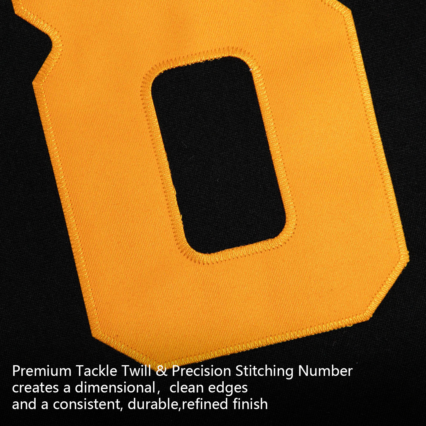 Custom Black Orange Premium College-inspired Football Jersey - All Stitched