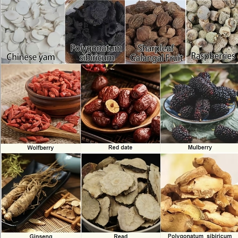  [Upgraded Formula]MONBRIZZ Five Treasure Ginseng Kidney Tea Organic Gift for Mom & Men 7 Precious Ingredients Formula Natural Herbal Beverage Good for Kidney