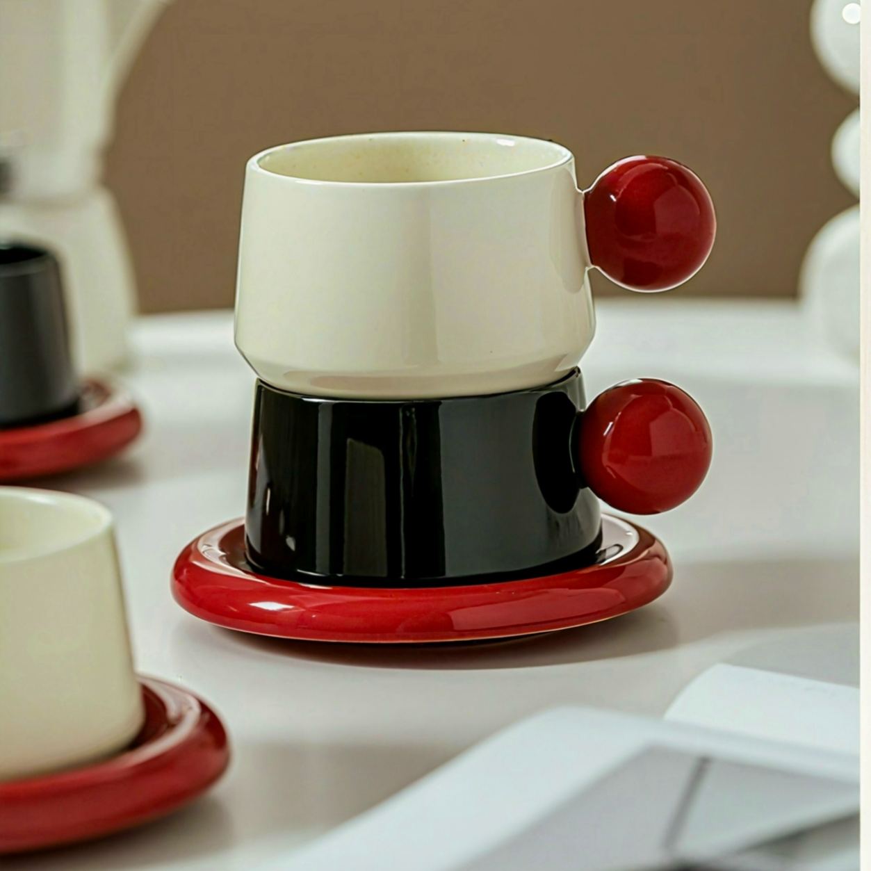 The Bauhaus Sphere Teapot Set