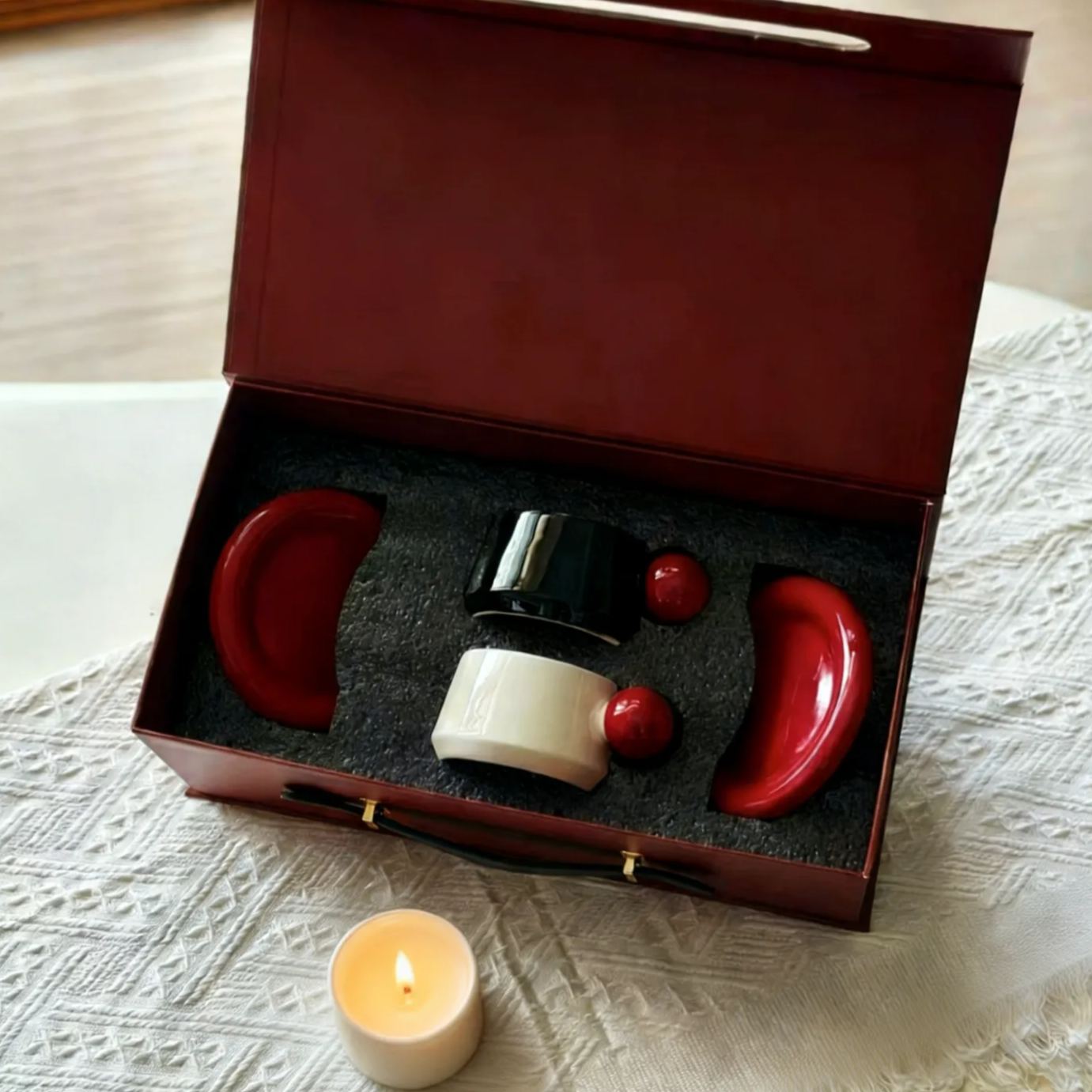 The Bauhaus Sphere Teapot Set