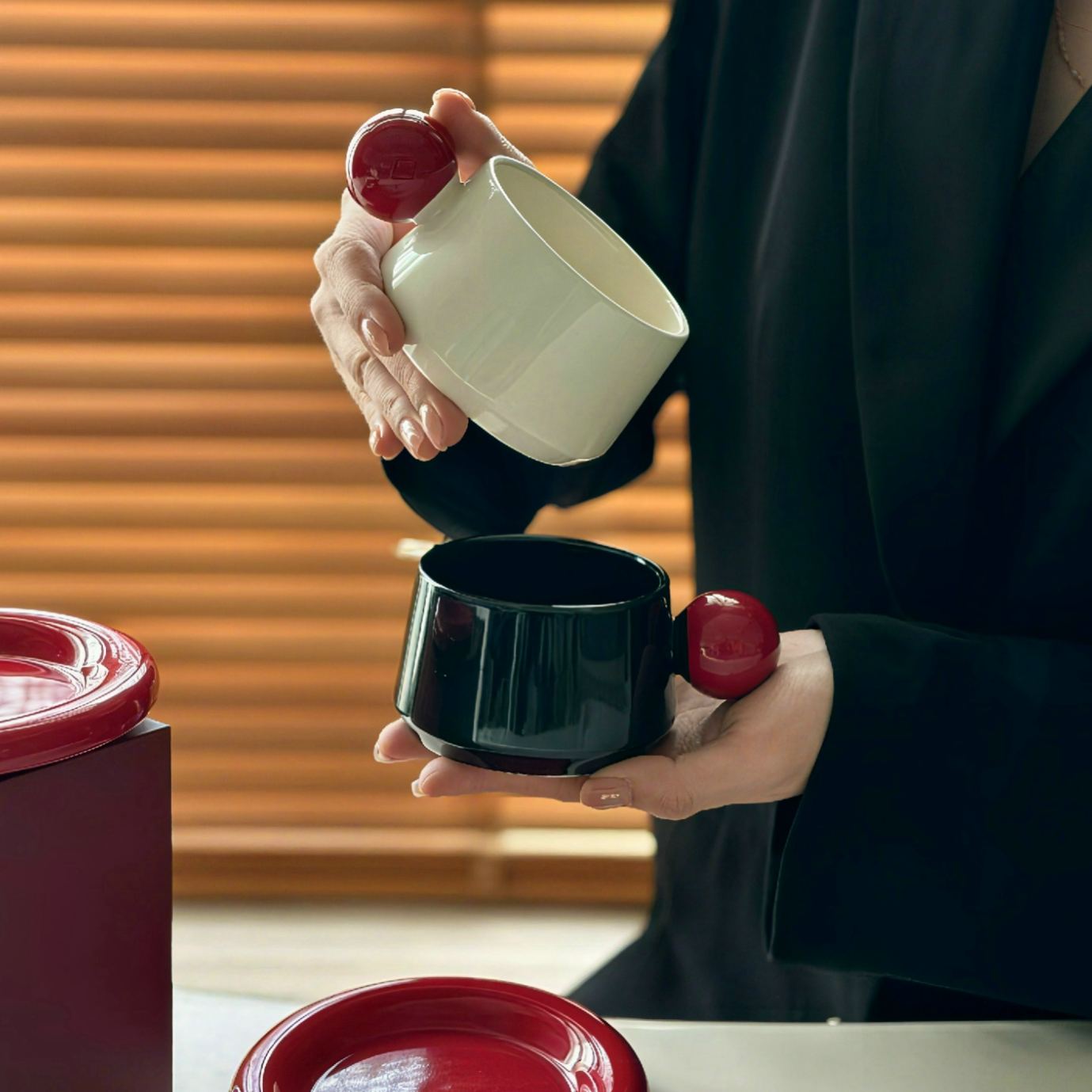 The Bauhaus Sphere Teapot Set