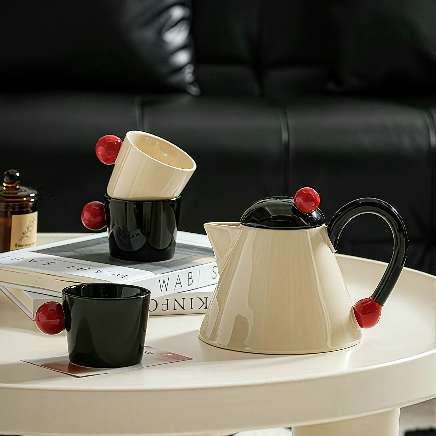 The Bauhaus Sphere Teapot Set 