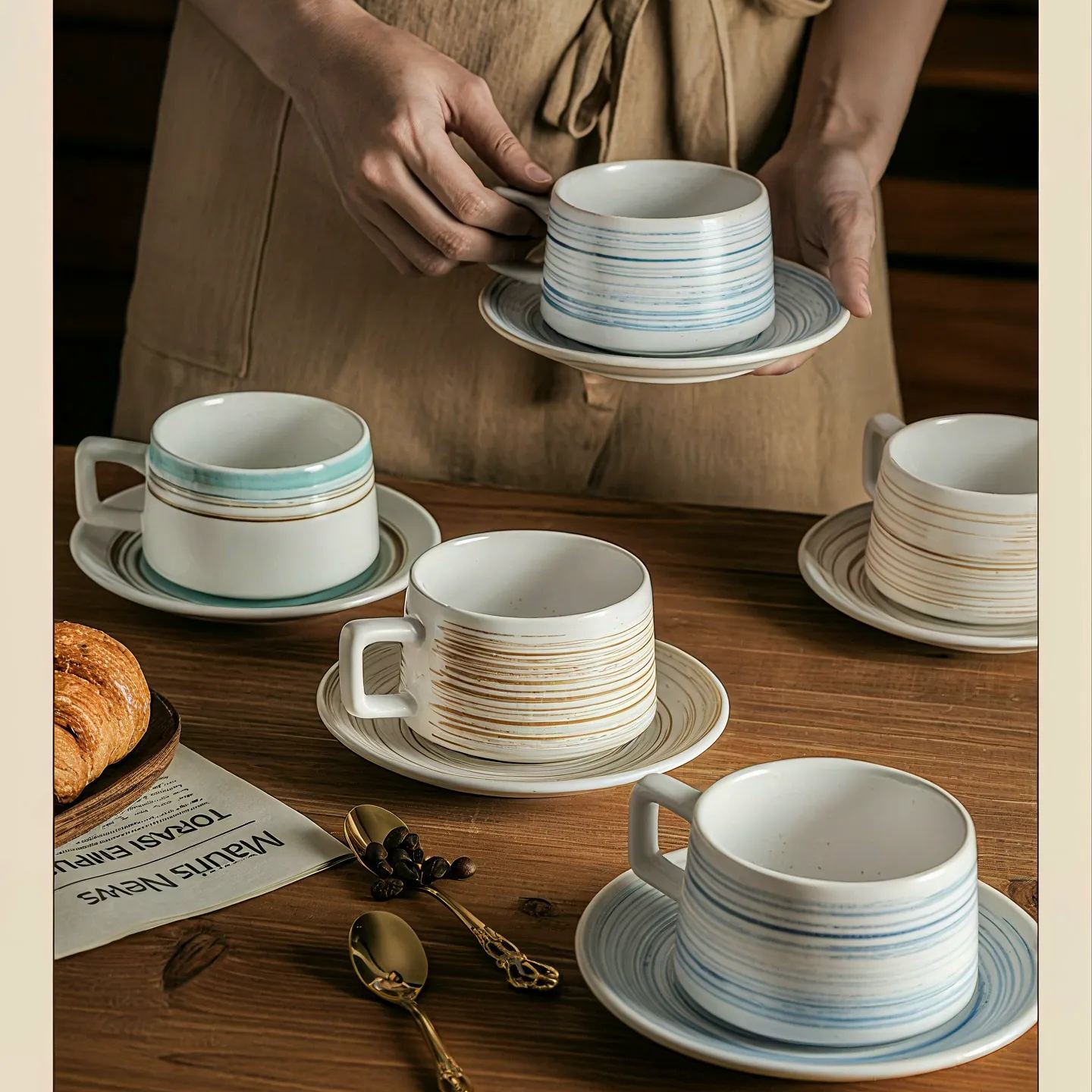 The Brushed Matte Cup Set 
