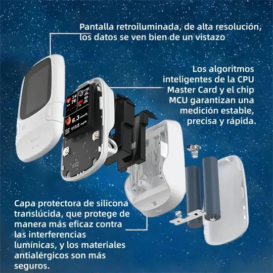 🔥Omron™🔥 presenta su nuevo medidor de glucosa en sangre inteligente, no invasivo y fabricado en EE. UU.🔥
