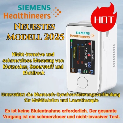 🌈2025 Innovation in der medizinischen Testtechnologie: Schmerzloses und nicht-invasives tragbares Glukosemessgerät – die Überwachung Ihres Blutzuckers war noch nie so einfach!