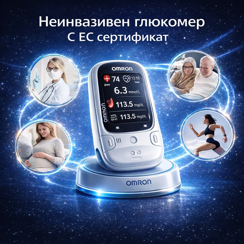 🔥🔥През 2026 г.: Инфрачервеният глюкомер Omron™ 🔥