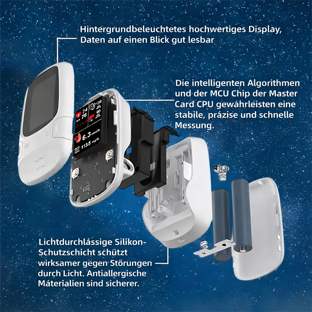 Omron™ präsentiert neues, nicht-invasives, intelligentes Blutzuckermessgerät 🔥Hergestellt in den USA🔥