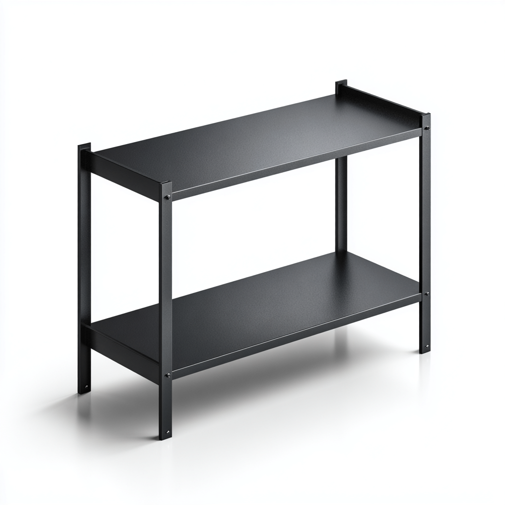 Scarpiera Metallo 70x30x50 cm - Nero - Design moderno-Roomgohaus