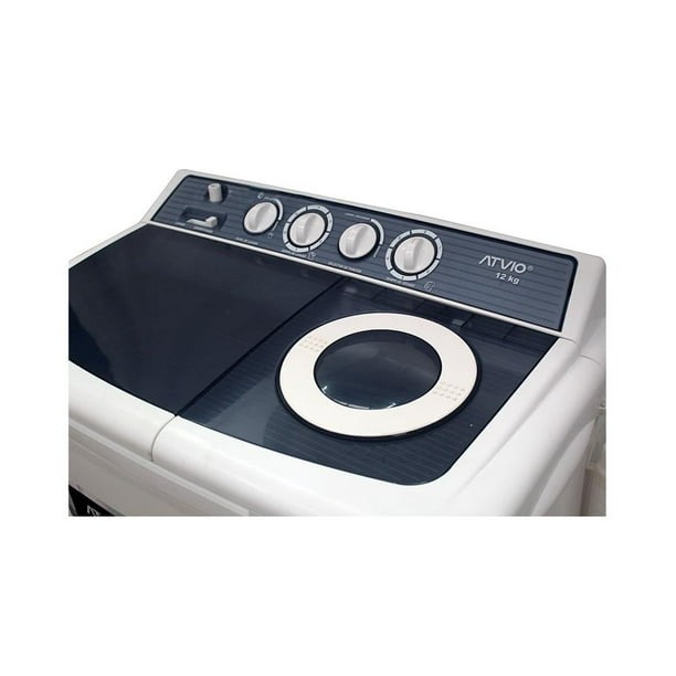 Lavadora Atvio Home Doble Tina 12 Kg WM122TWM Blanco
