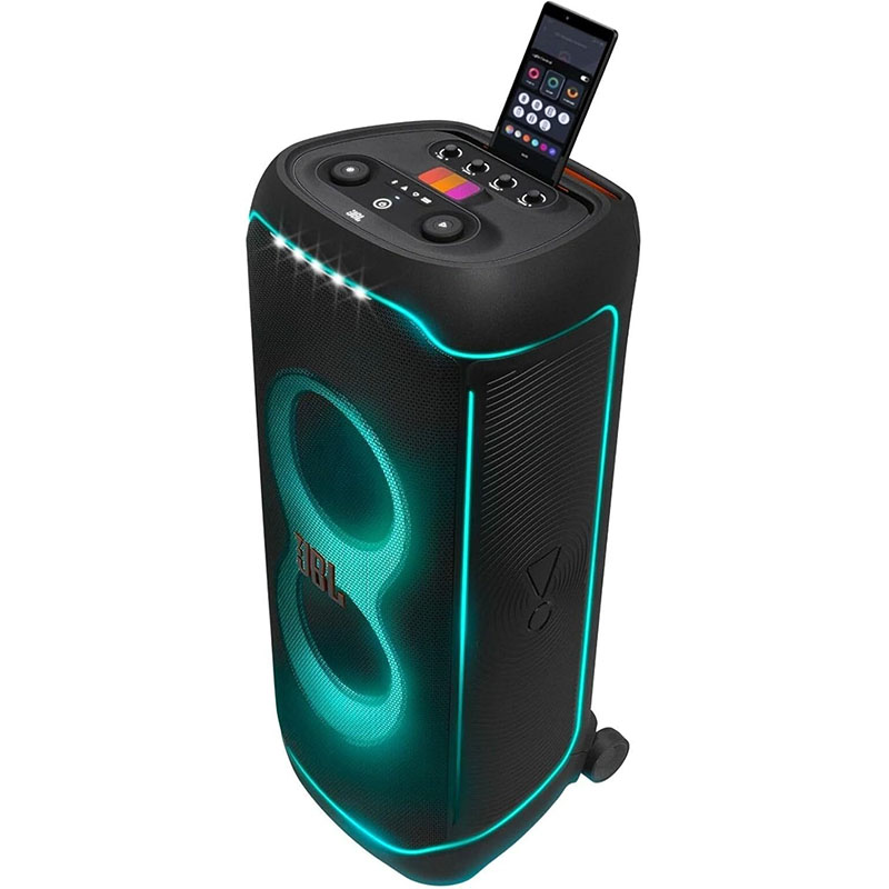 JBL PartyBox Ultimate Bocina Efecto Luz LED, Bluetooth, 1100 W de Potencia, Resistente al Agua IPX4 - Negro