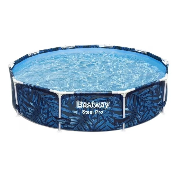 Alberca Estructural Redonda Bestway Color Azul marino
