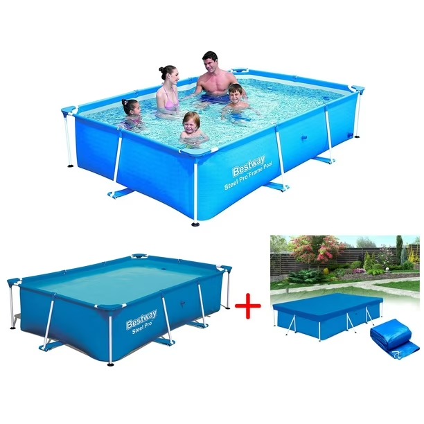 Alberca Estructural Bestway Familiar Bestway 2.70 x 1.83 x .61 con Cubierta