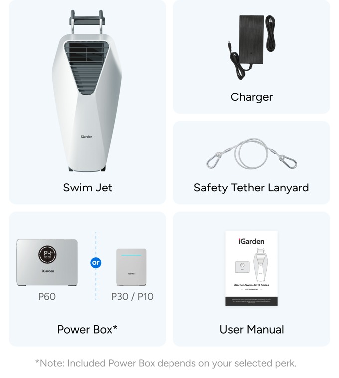Serie iGarden Swim Jet X: Lleva el parque acuático a tu casa.