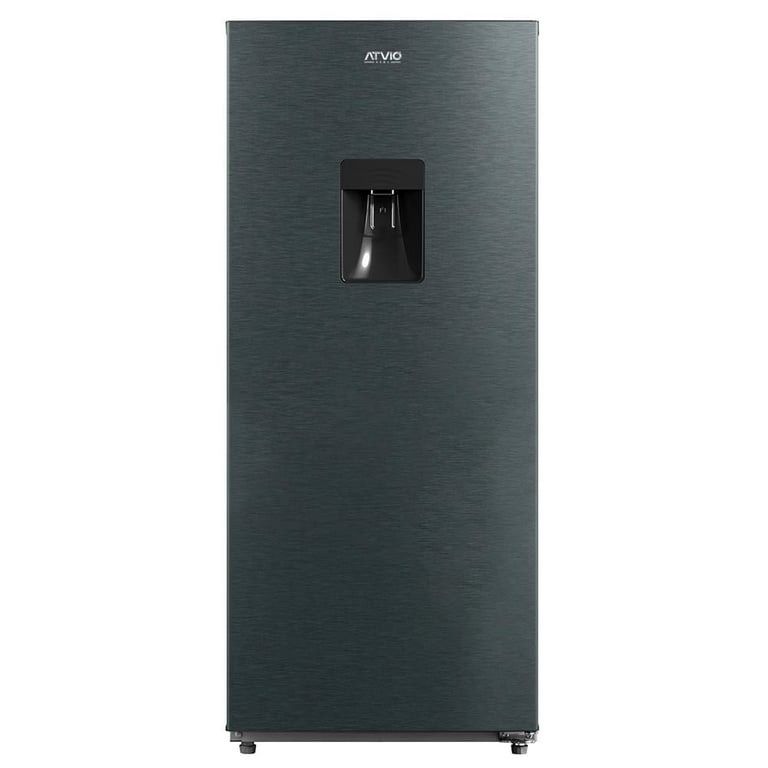 Refrigerador Atvio 7 Pies AT-6.6URR Silver/Rojo