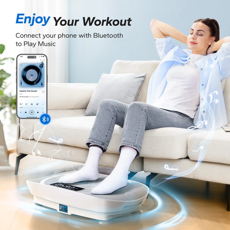 Plataforma vibratoria curva para todo el cuerpo