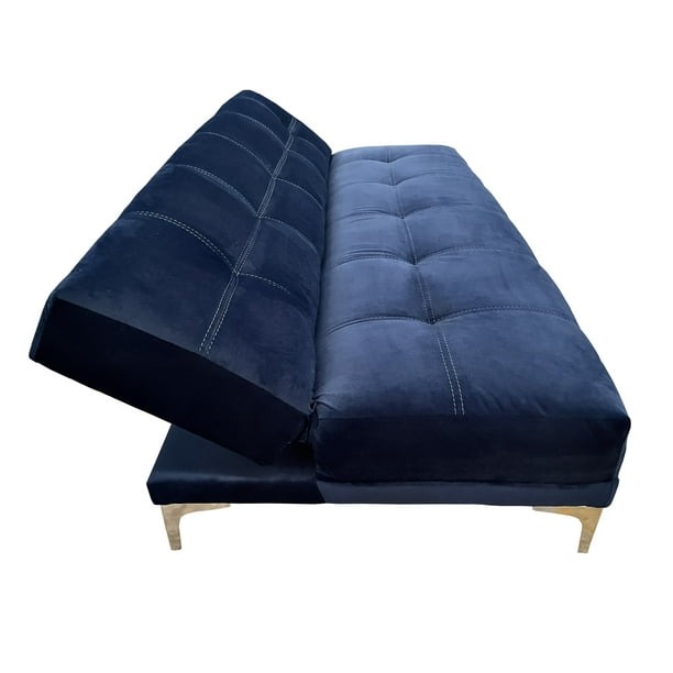 Sofá Cama Reclinable Okis Azul, 3 Posiciones, SALVANTO