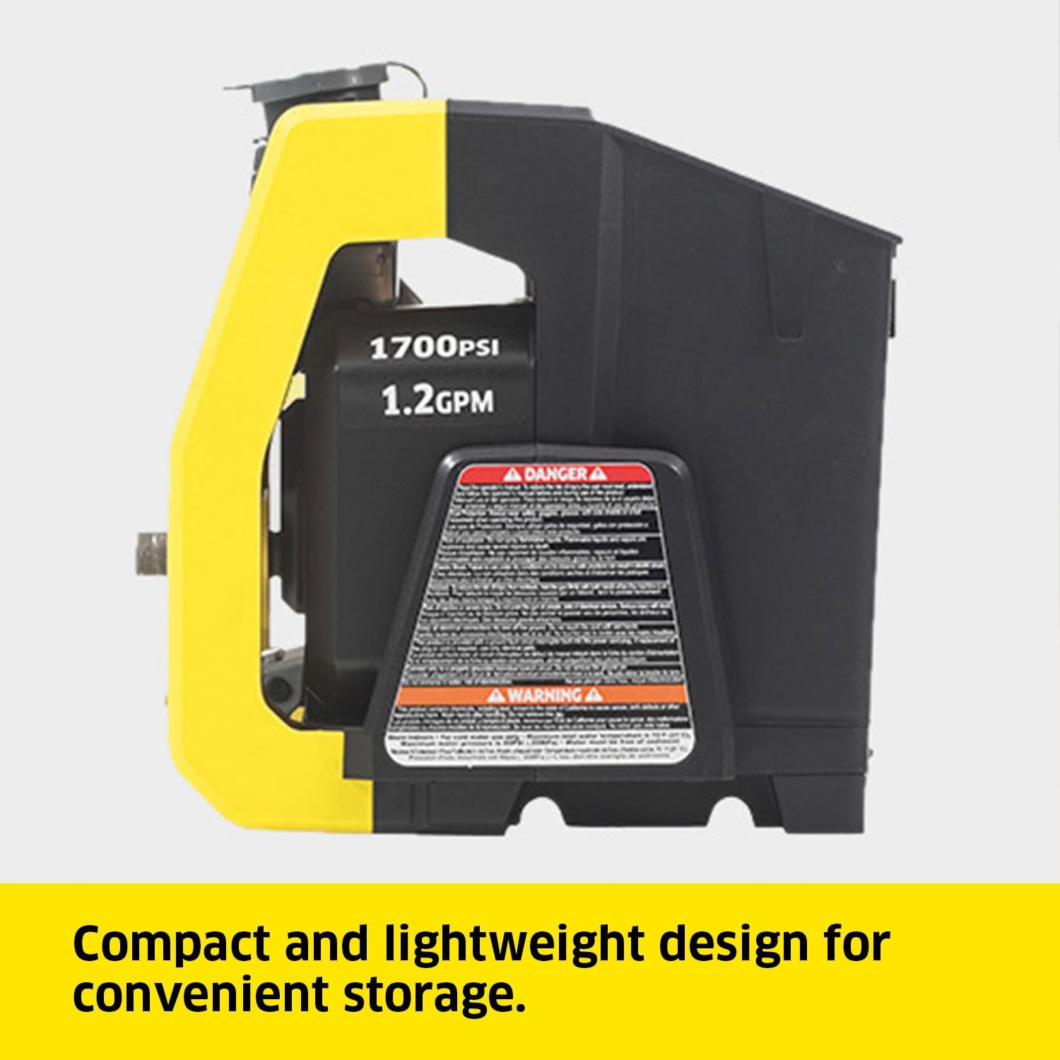 Karcher - Máquina limpiadora eléctrica a presión, K1700 Cubo, Amarillo