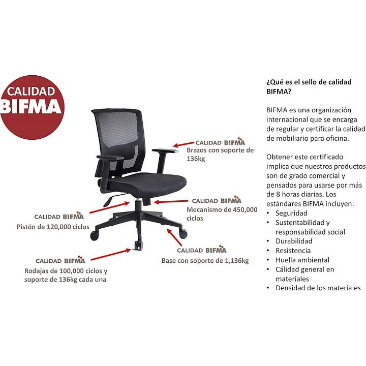 I SEATING Silla Oficina ejecutiva con cabecera y Soporte Lumbar Ajustable Silla Gamer sillas para Escritorio Silla ergonomica Caselli C