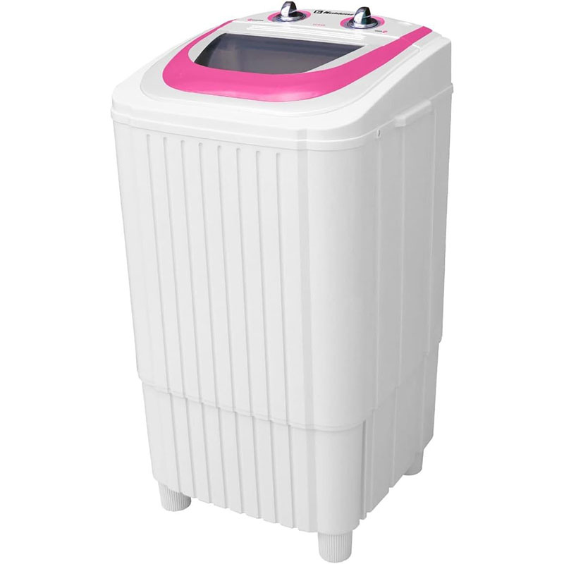 Koblenz Lavadora Compacta Semiautomática de 6 Kg con Timer y Paro Automático, 2 Velocidades, Sistema de Impulsor Reversible, Perilla Selectora, Fácil de Limpiar y Mover, Blanca LCK-60