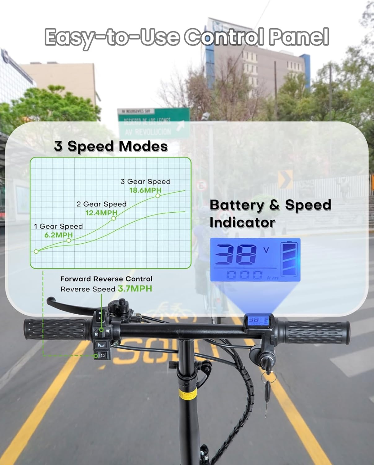 Patinete eléctrico de 3 ruedas para adultos, scooter de movilidad de 3 ruedas para adultos, carga de 350 libras, largo alcance, con cargador y cesta, cabe en baúles de coche para paseos diarios