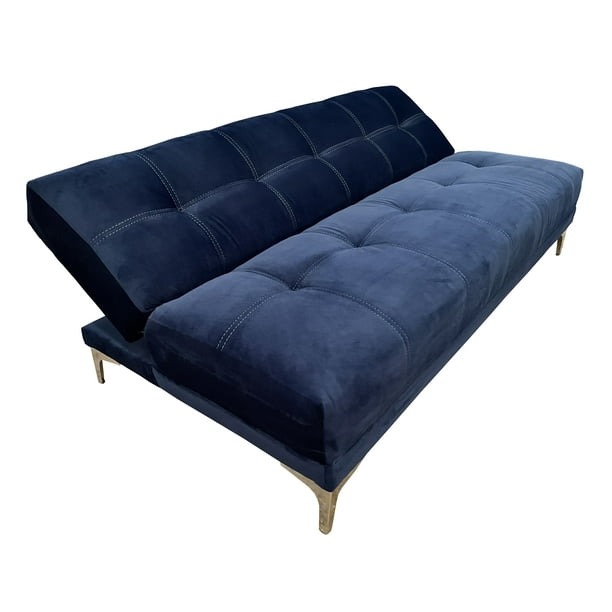 Sofá Cama Reclinable Okis Azul, 3 Posiciones, SALVANTO