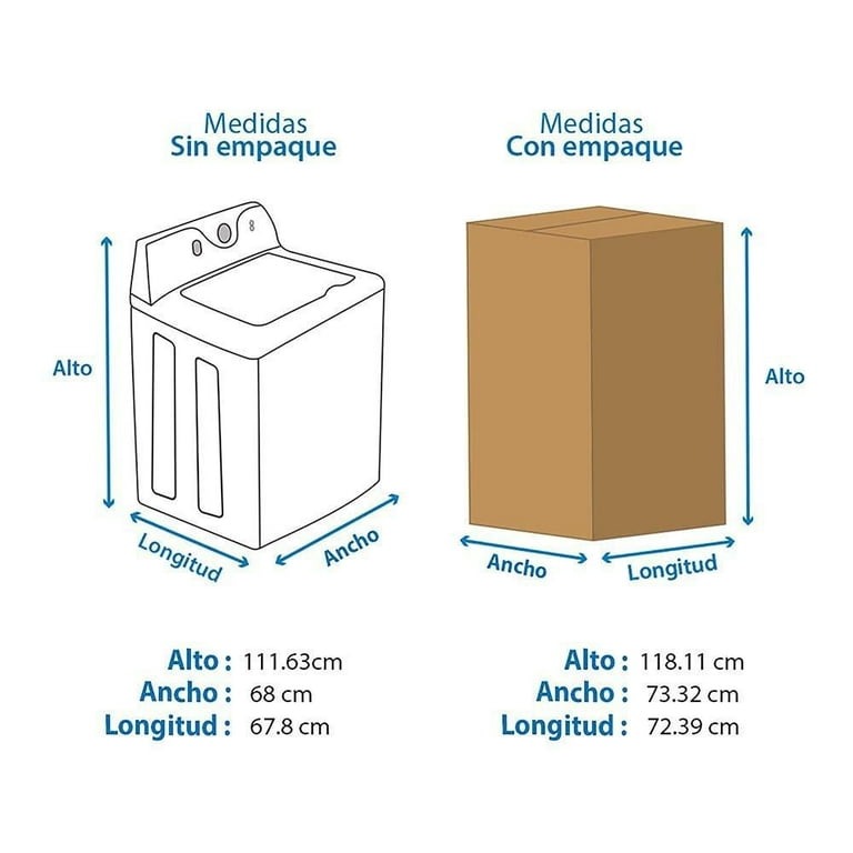 Lavadora Mabe LMA72215WBAB1 22 kg Automática Blanca