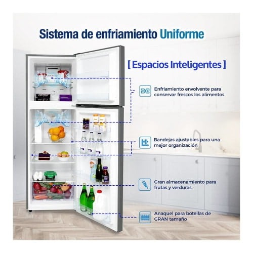 Refrigerador Winia 9 Pies Wrt-9000ammg Gris Winia REFRIGERADOR