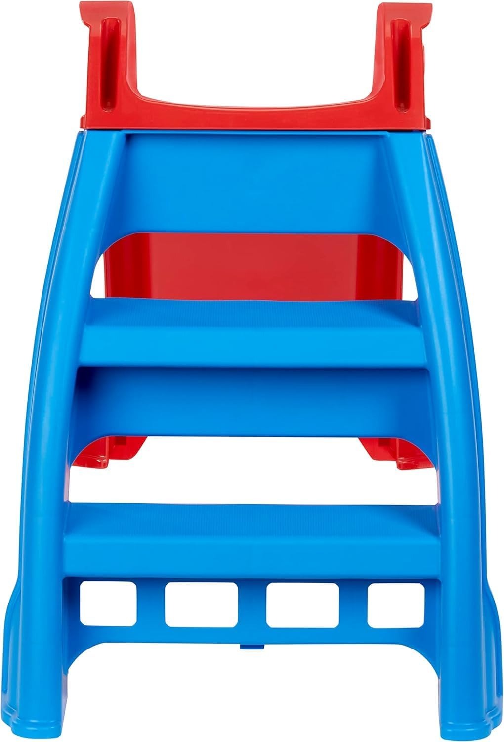 Little Tikes Primer Tobogán - Tobogán para Interiores y Exteriores - Duradero, Estable, Seguro - Color Rojo/Azul