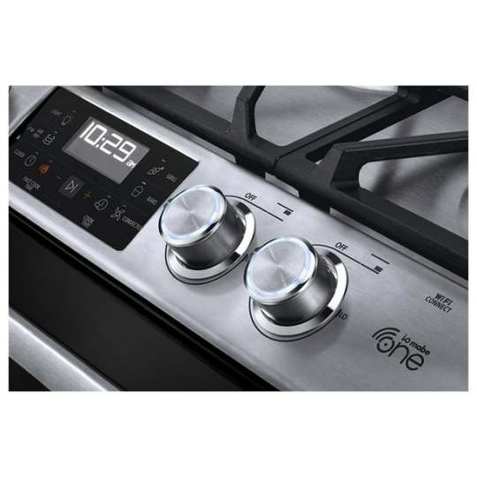 Estufa IO Mabe Empotrable 80 cm Acero Inoxidable Con Conectividad IO8094GETSS0