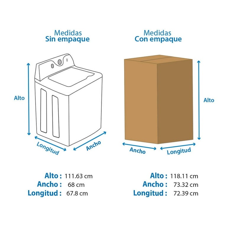 Lavadora Mabe 18 kg Blanca LMA78112CBAB0 Carga Superior