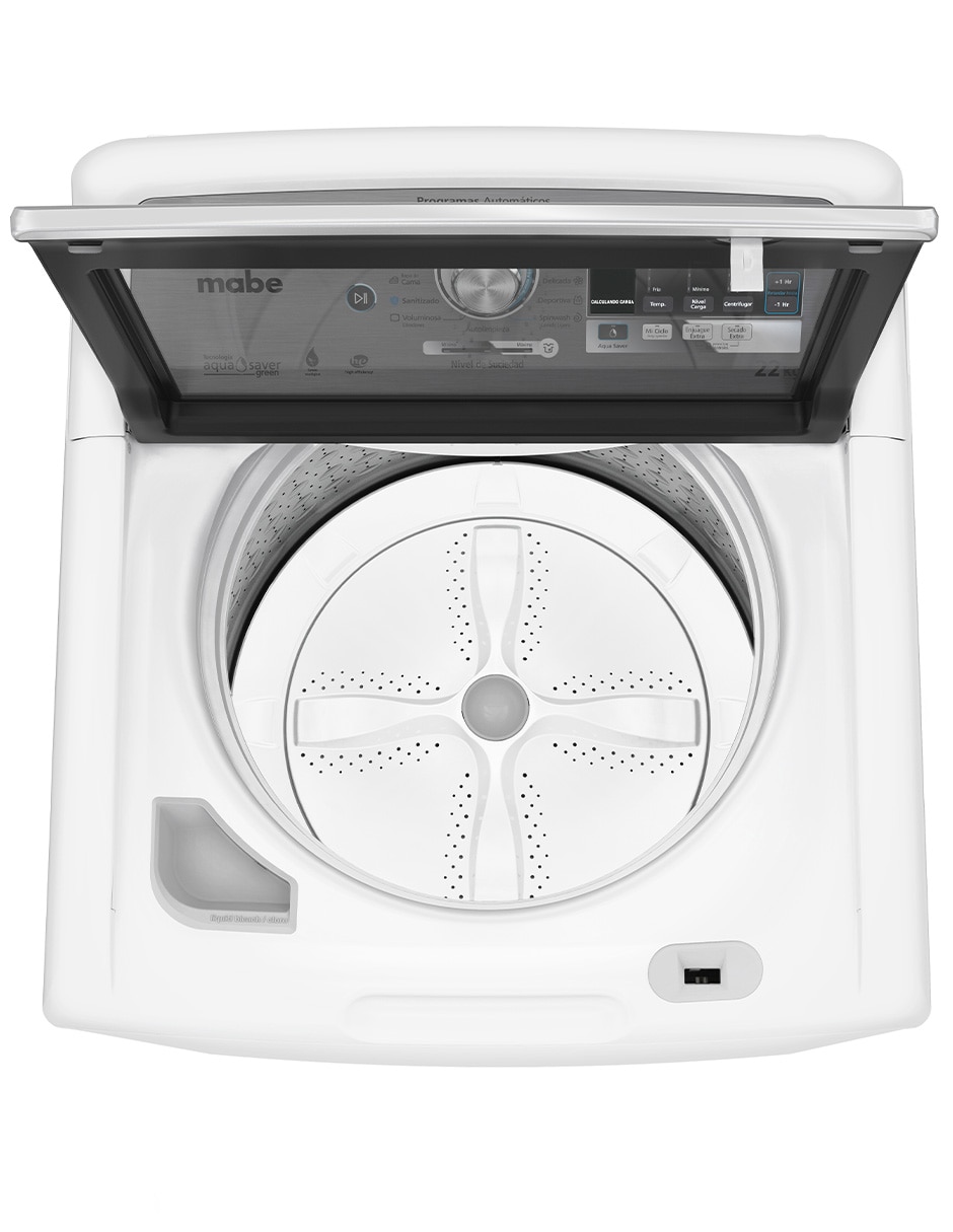 Combo Lavadora + Secadora Mabe gas/eléctrico 22 kg LMH72201SMG17R8M