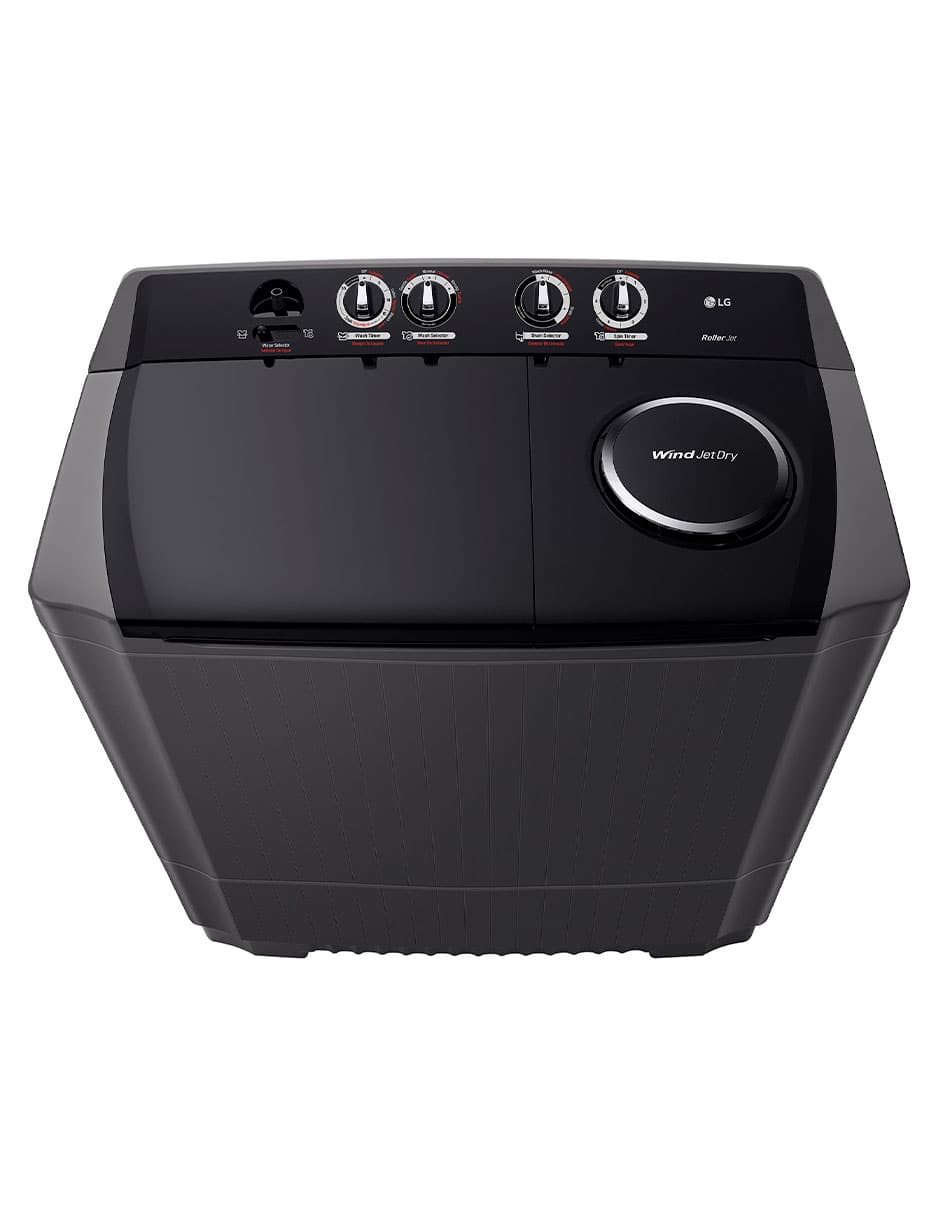 Lavadora doble tina LG 18 KG semiautomática doble carga WP18MAR.DBMELAT