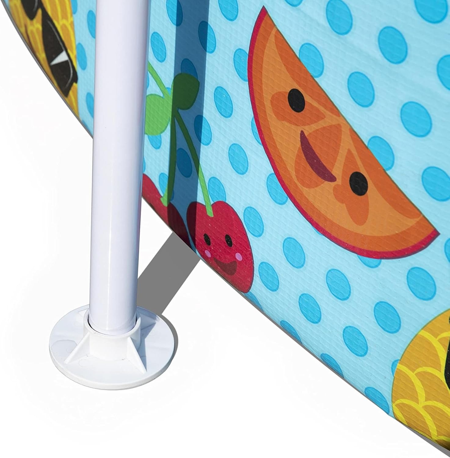 Bestway Alberca Infantil Rigida Redonda con Toldo, 2.44 x 51 cm