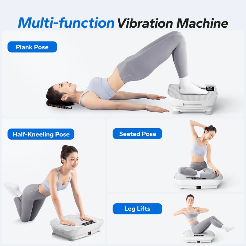 Plataforma vibratoria curva para todo el cuerpo