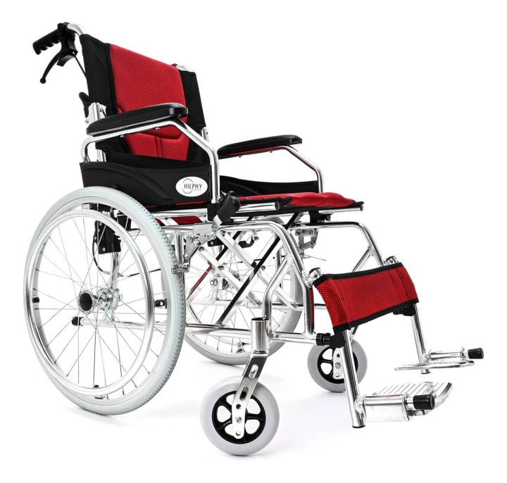 Silla De Ruedas De Aluminio Ultraligera Y Ultra Compacta