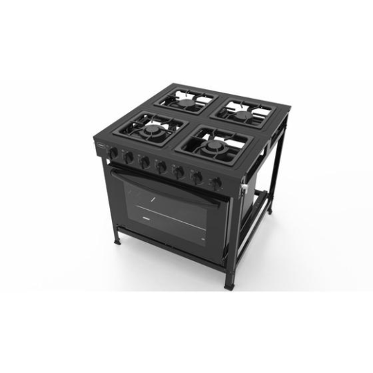 Estufa Industrial 4 Quemadores con Horno Realce - Realce Eletrodomésticos
