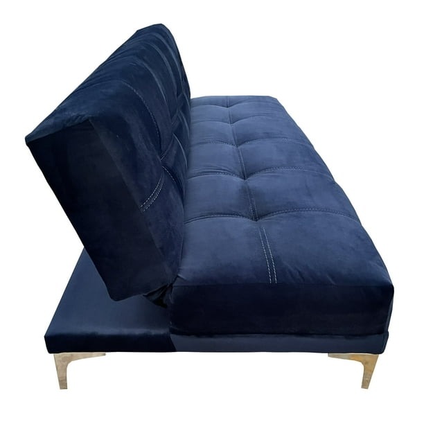 Sofá Cama Reclinable Okis Azul, 3 Posiciones, SALVANTO