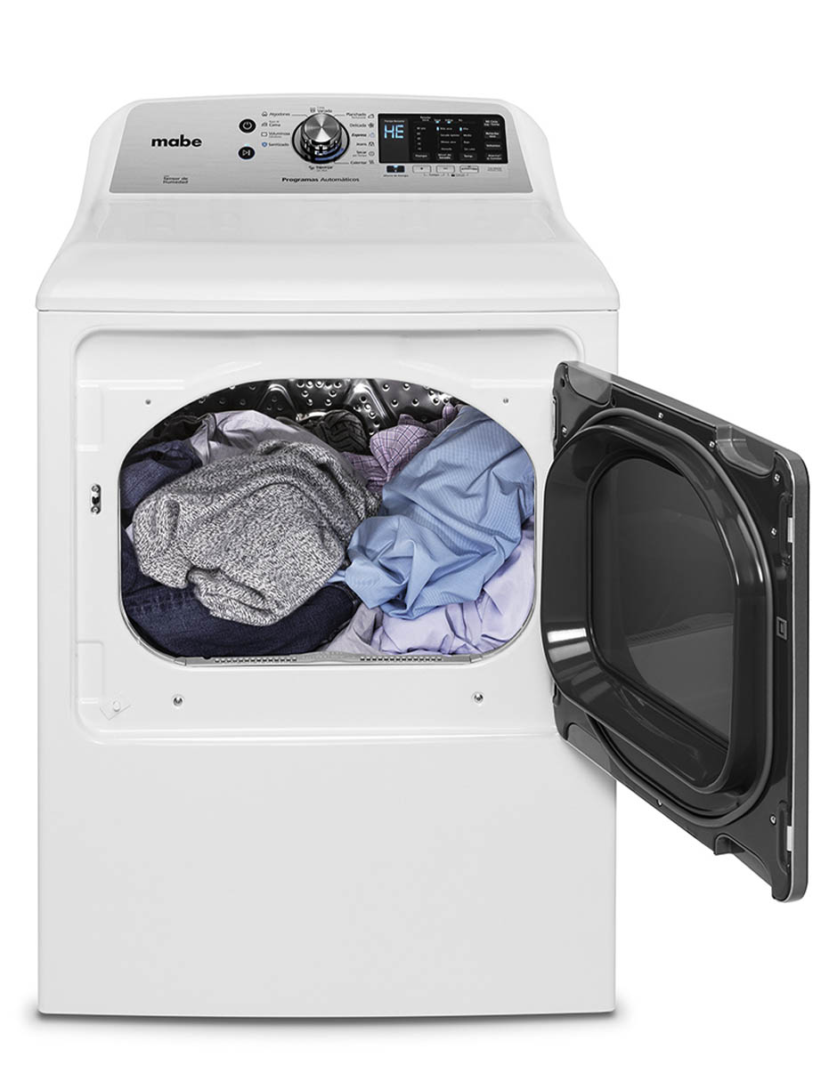Combo Lavadora + Secadora Mabe gas/eléctrico 22 kg LMH72201SMG17R8M