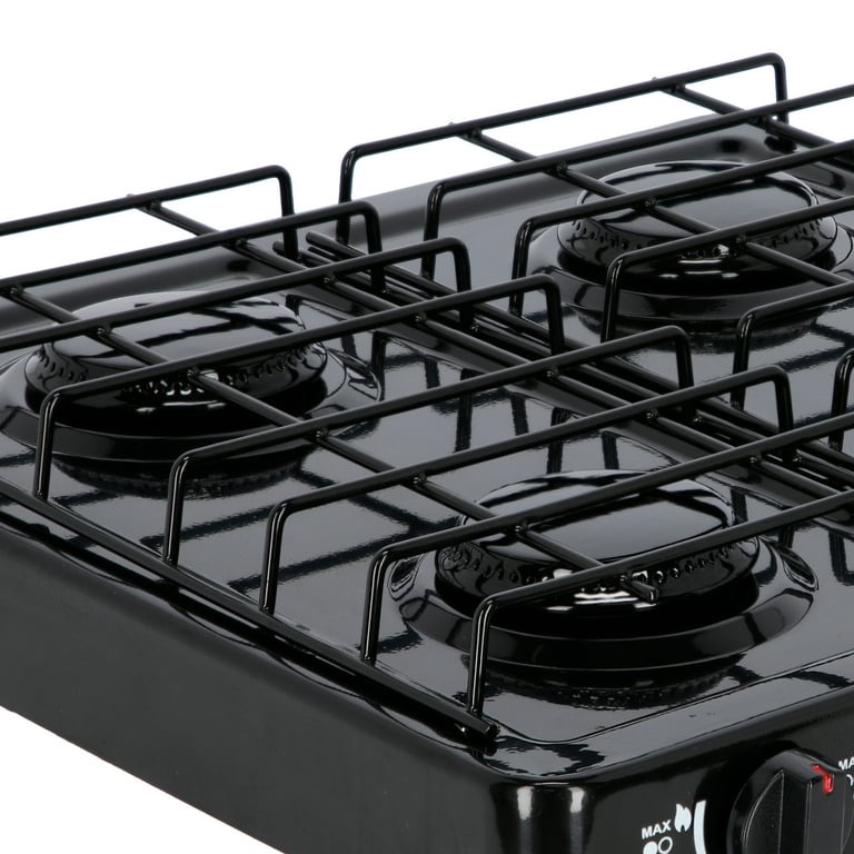 Estufa Parrilla de Gas de Mesa Garell PM4QC-N 4 quemadores