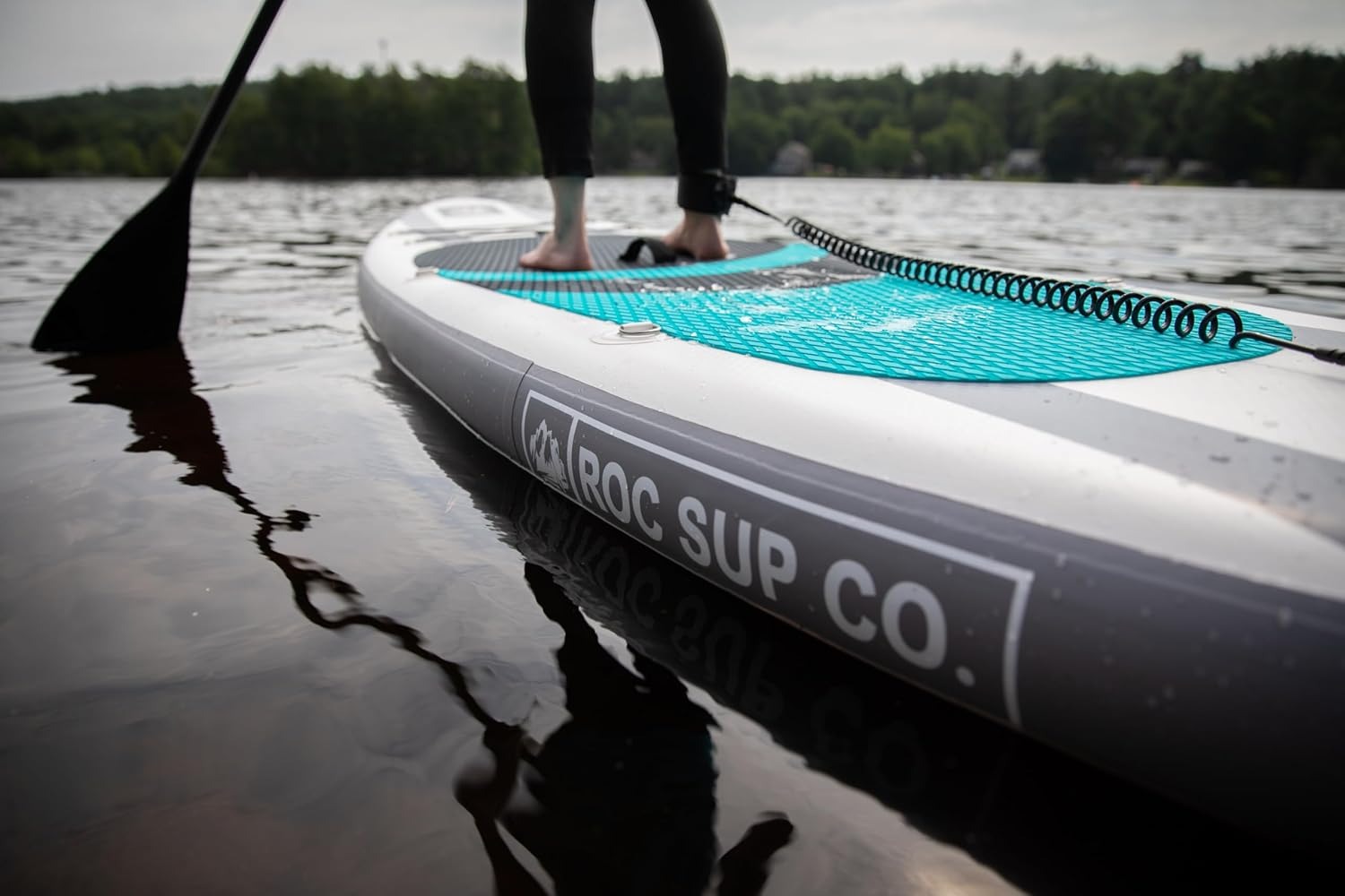 Roc Inflatable Stand Up Paddle Boards with Premium Sup Paddle Board Accessories, Wide Stable Design, Non-Slip Comfort Deck for Youth & Adults