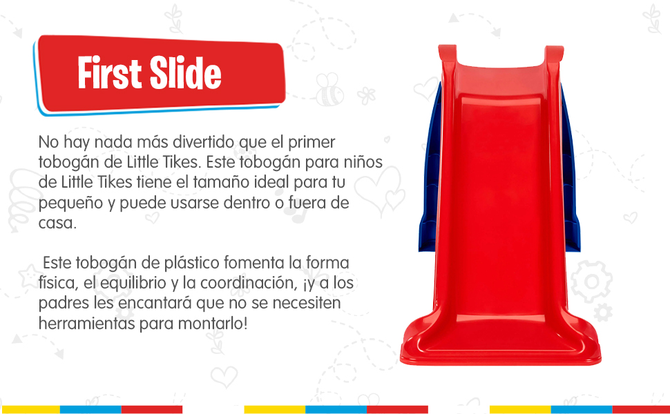 LITTLE TIKES First Slide Toddler Slide 